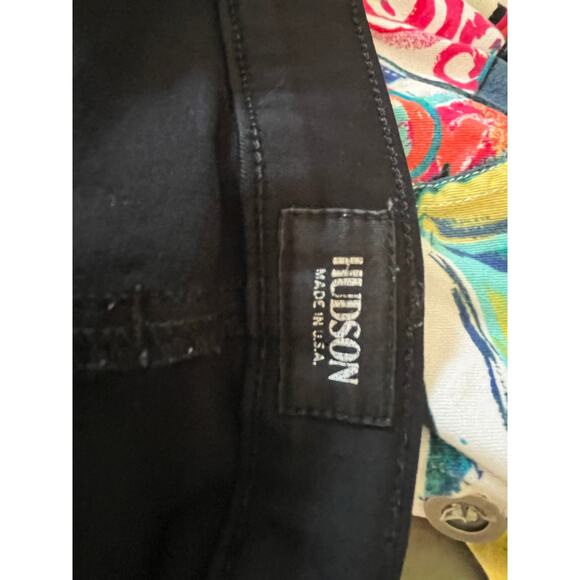 Hudson‎ Nico Super Skinny Midrise black jeans 29 - Picture 6 of 6